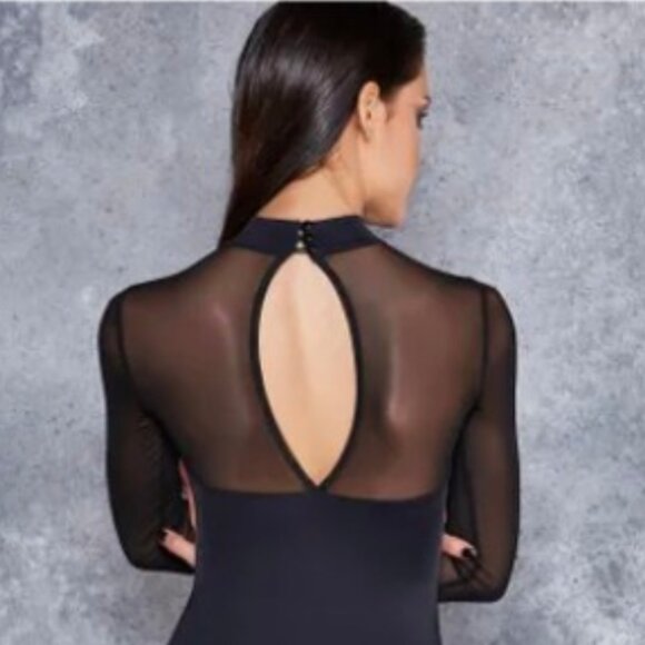 Black Milk Witch Queen Sheer Bodysuit size Medium NEW Without Tags - Picture 2 of 7